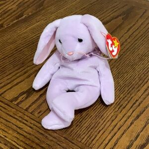 Ty lavender bunny rabbit beanie baby Floppity